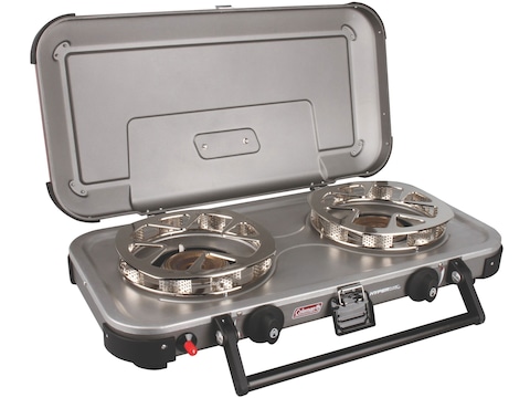 Réchaupdo Camping Coleman Gladiator – 2 Brûleurs – 20 000 BTU – Modèle CM5435E – Neuf (Boîte Ouverte)