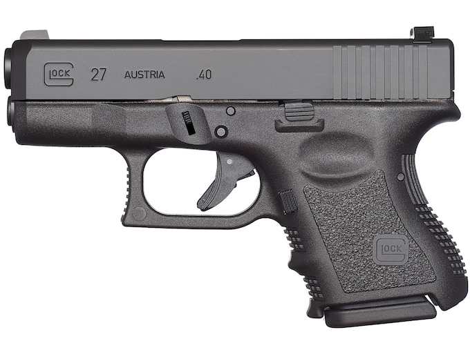 Glock 27 Gen3 Semi-Automatic Pistol 40 S&W 3.43" Barrel 9-Round Black
