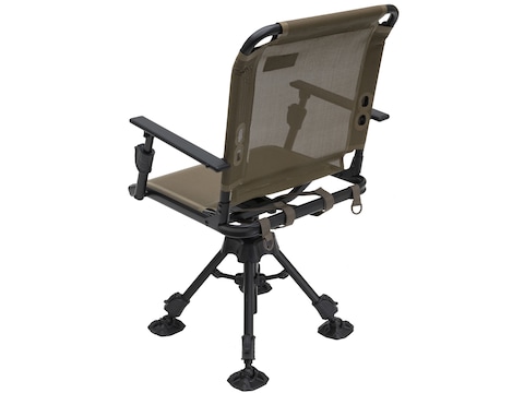 ALPS Outdoorz Stealth Hunter Deluxe Swivel Blind Hunting Chair Brown