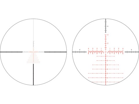 Vortex Optics Razor Hd Amg Rifle Scope 30mm Tube 6 24x 50mm First Focal Zero Stop Side Focus Illuminated Reticle Matte