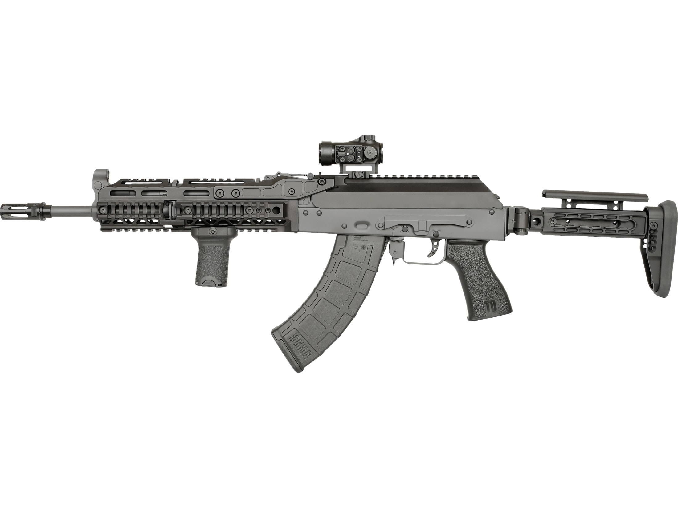 SUREFIRE タクティカルレール　20mm AK47 AKM AKシリーズ Midwest Industries AK Alpha Quad Rail Handguard AK-47 6 M-LOK Aluminum