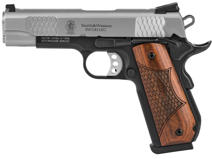 Smith & Wesson 1911SC Two Tone 45 ACP Pistol 4.25 Barrel 8+1 Round