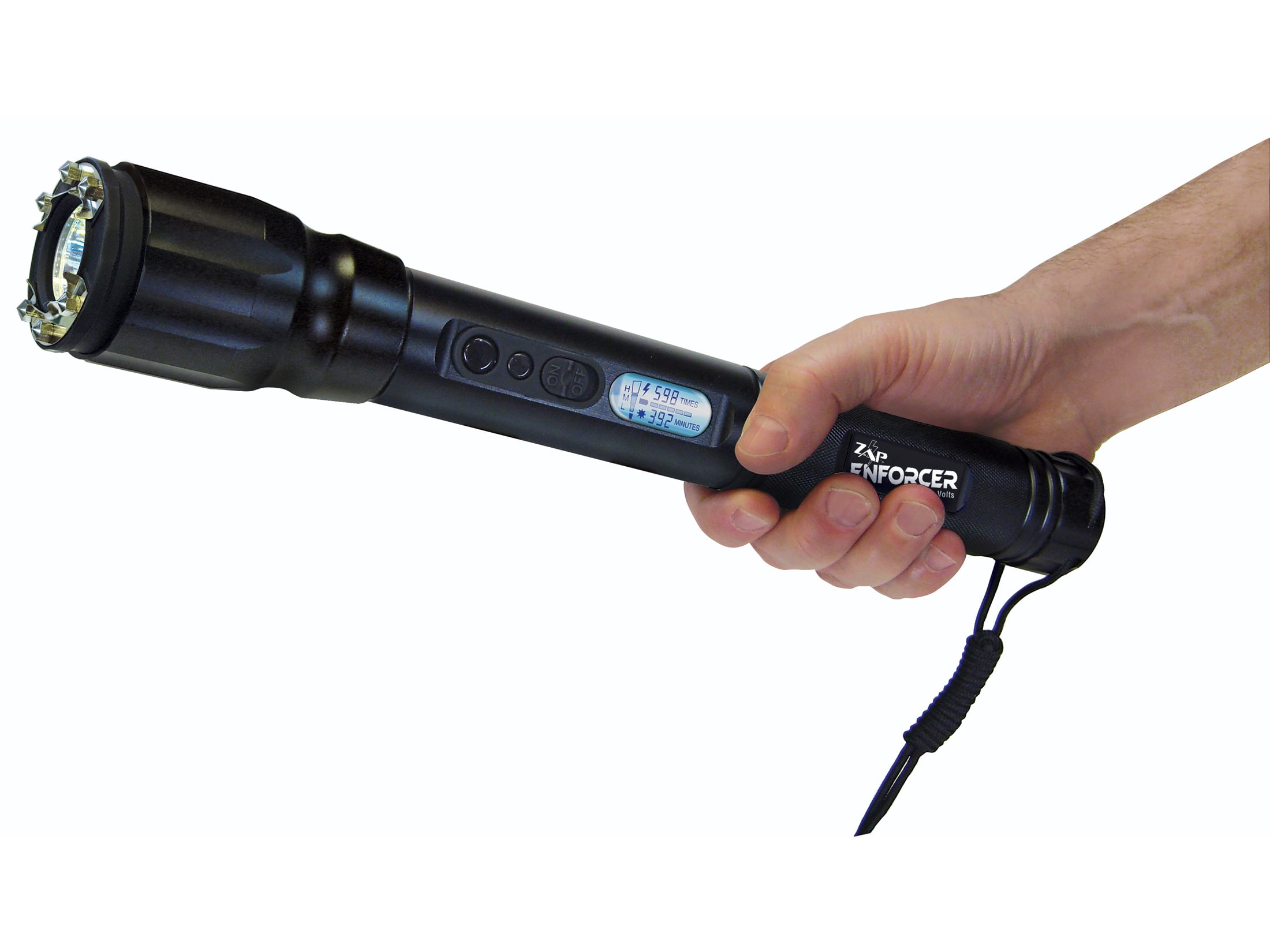 ZAP Enforcer 2,000,000 Volt Stun Gun Flashlight