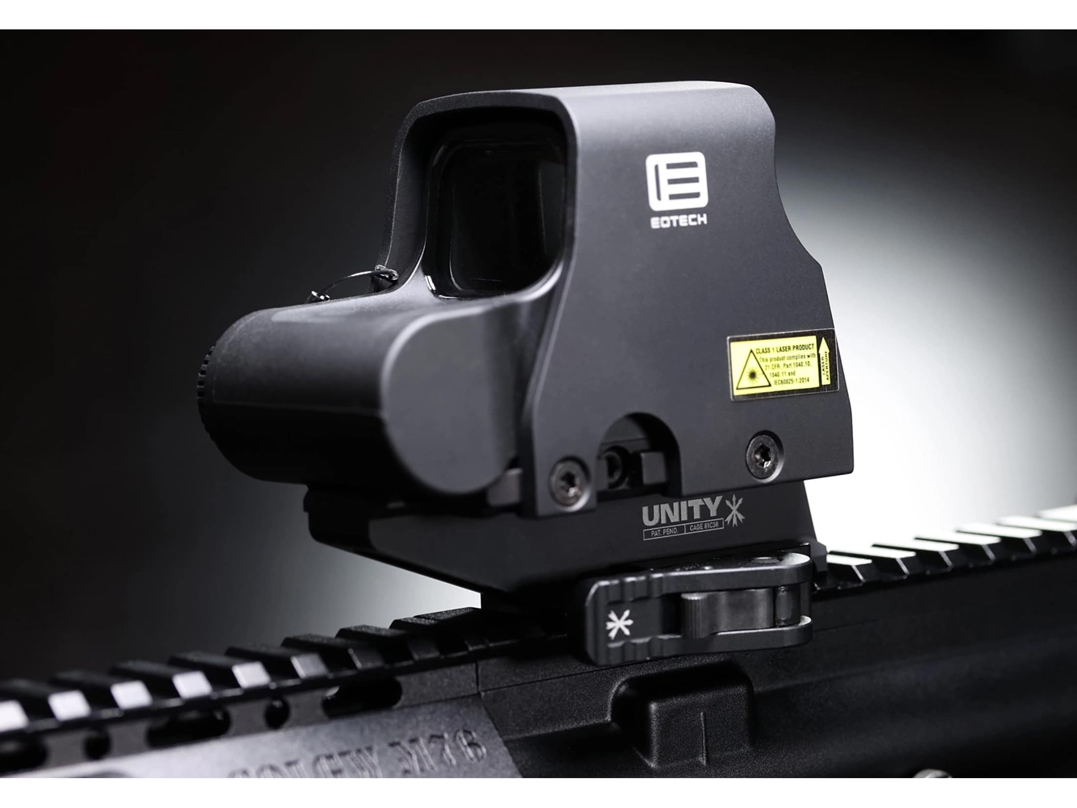 Unity Tactical FAST Absolute Red Dot Riser Mount EOTech XPS Black
