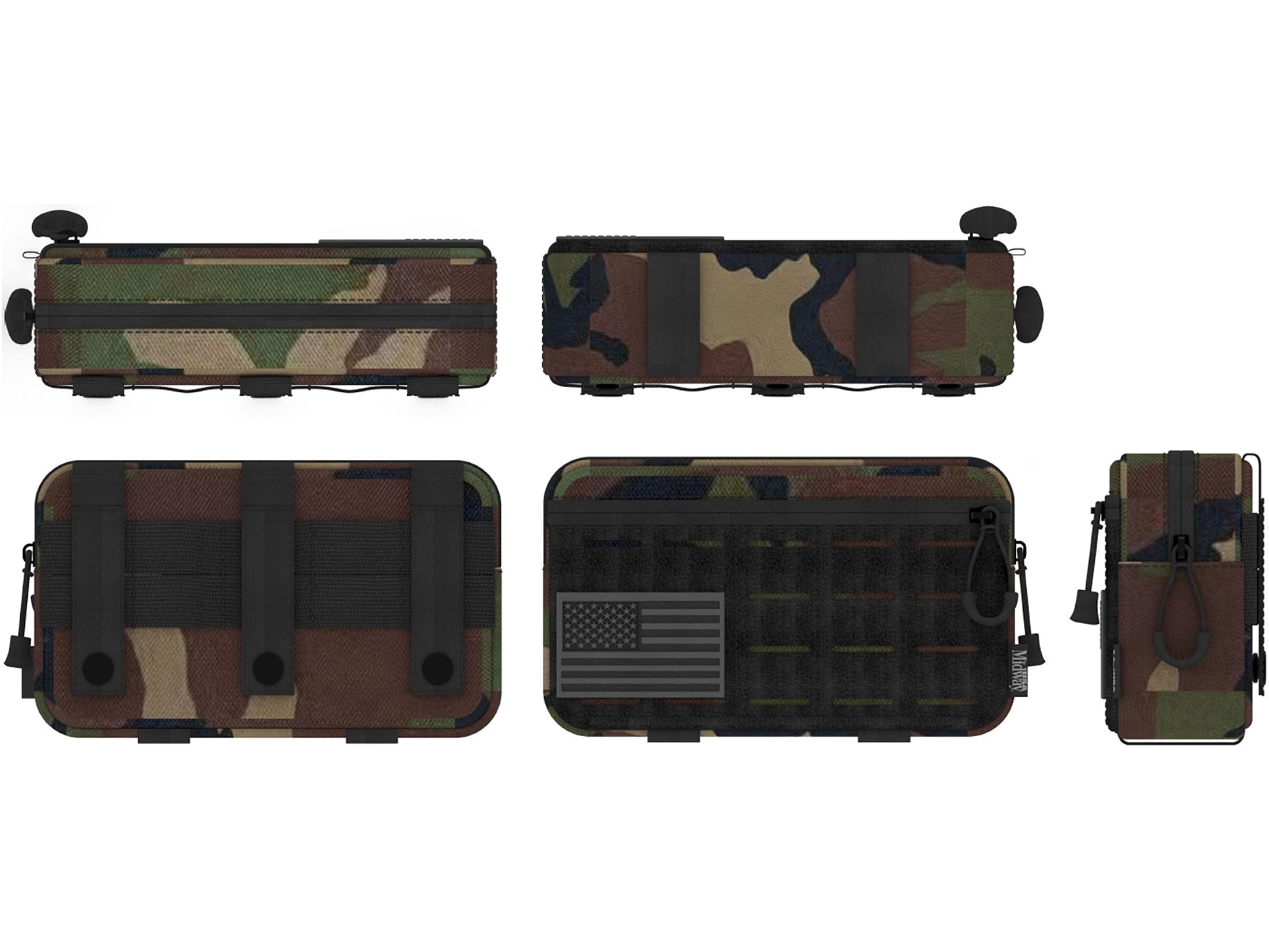 MidwayUSA Tactical MOLLE Admin Pouch