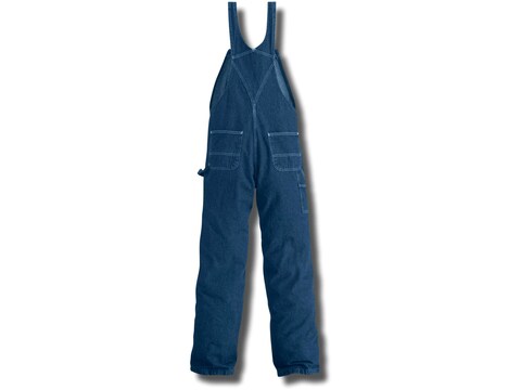 Carhartt Men's Loose Fit Darkstone Denim Bib