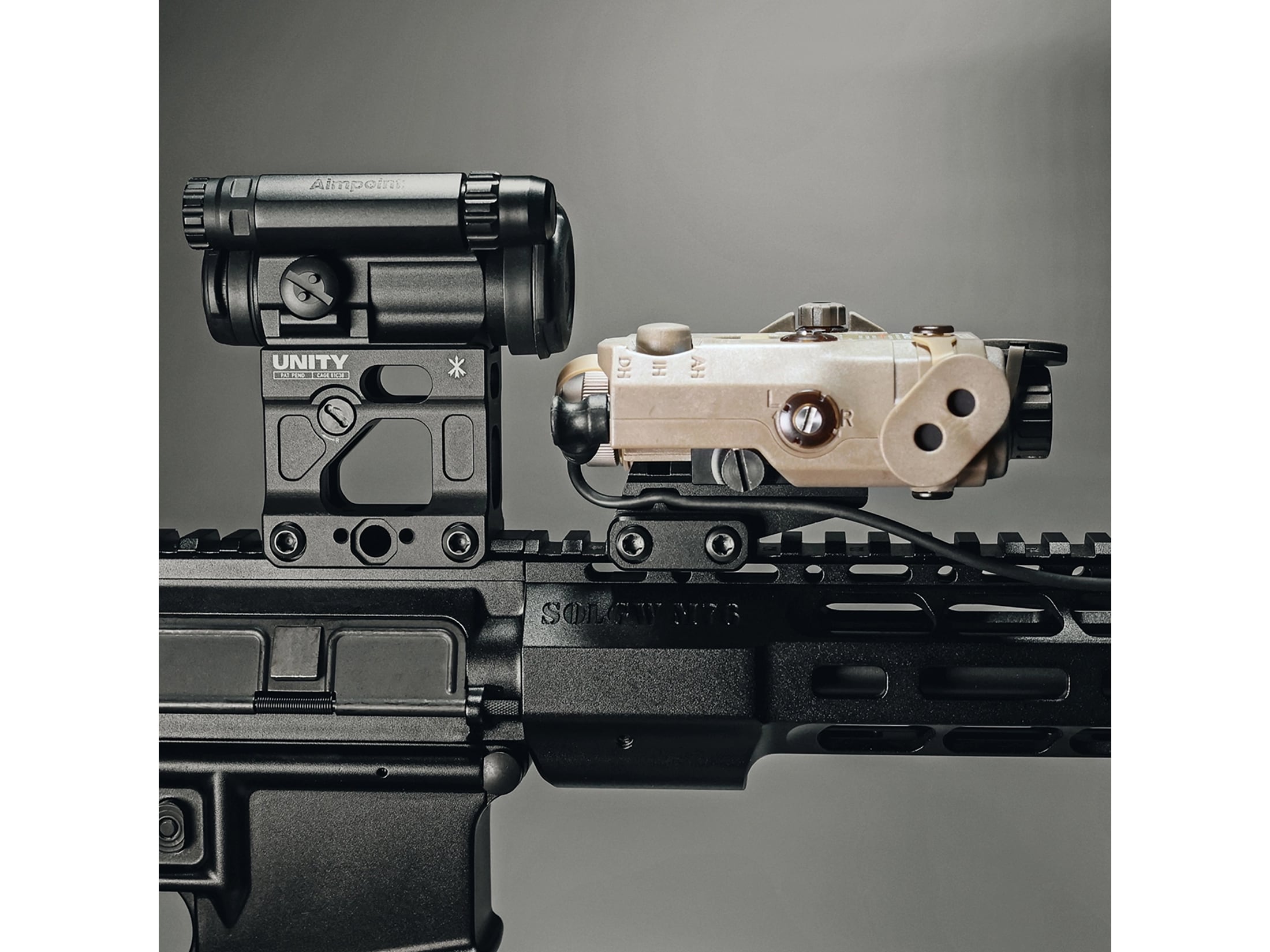 Unity Tactical FAST Accessory Picatinny Riser Mount FDE