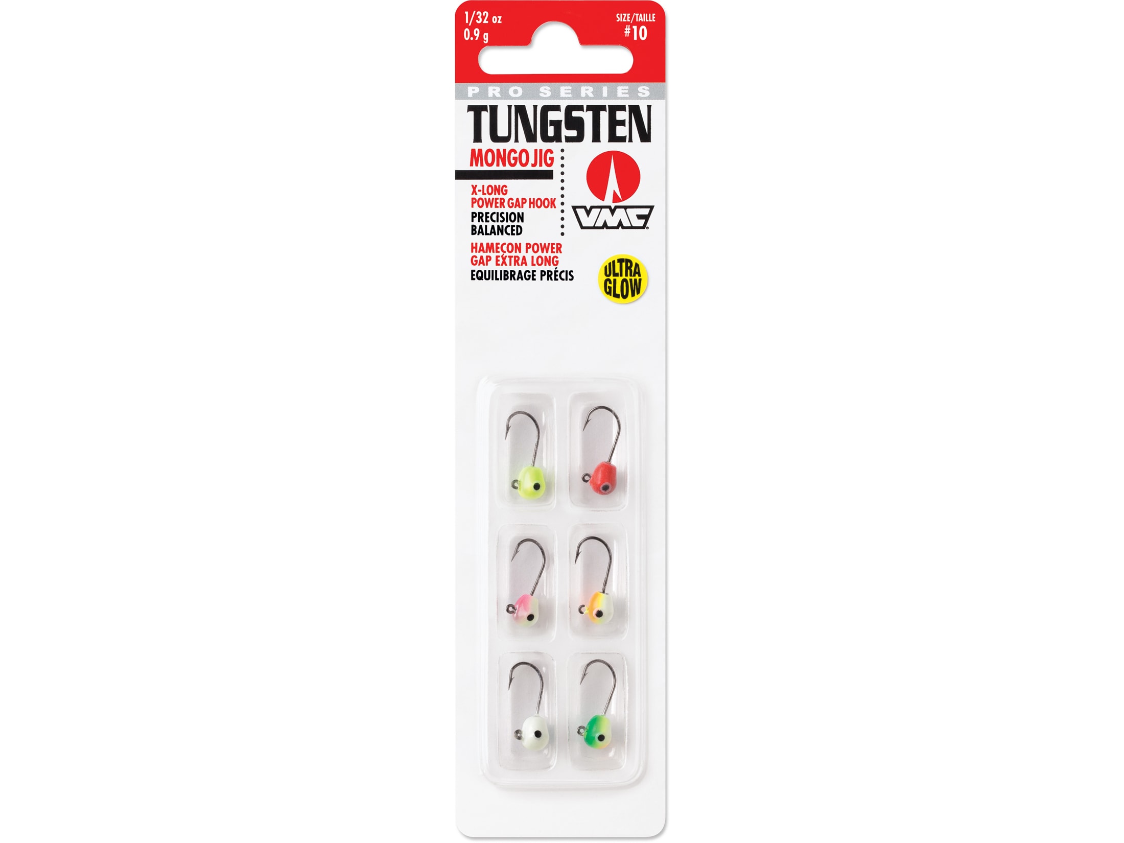 VMC Tungsten Mongo Jig 1/32 oz Glow Tiger