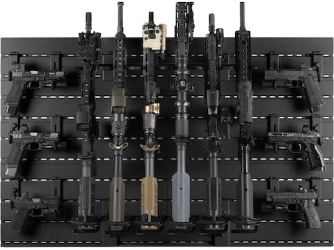 Savior Equipment Full Wall Rack Gun Storage System Black
