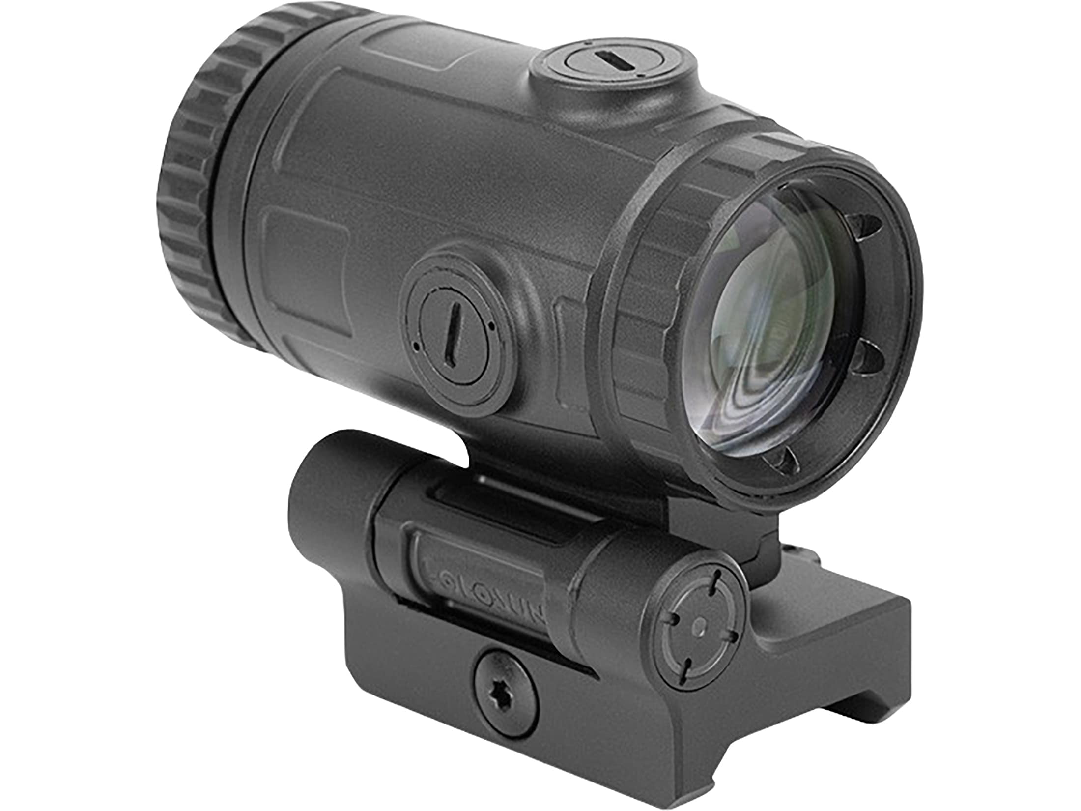 Holosun HM3X Micro 3x Flip Magnifier QD Mount Aluminum Matte Black