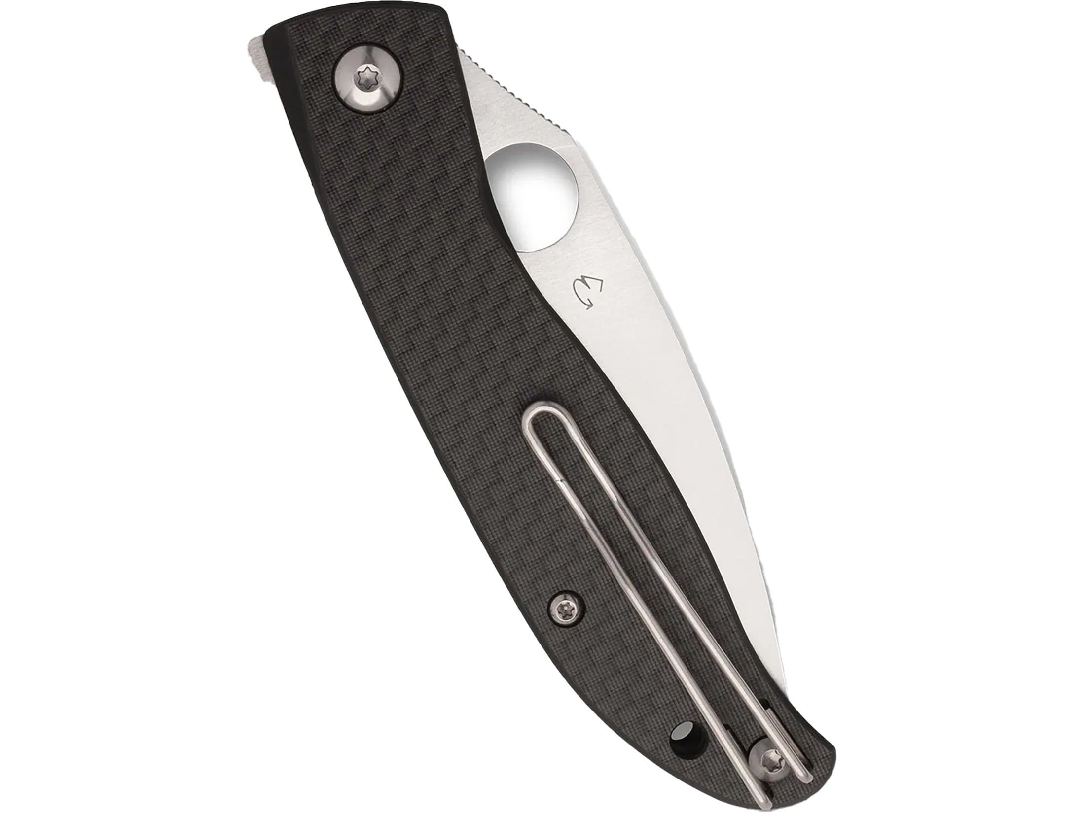 Spyderco Mantra 4 Pocket Knife 3.34 Drop Point 8Cr13MoV Satin Blade