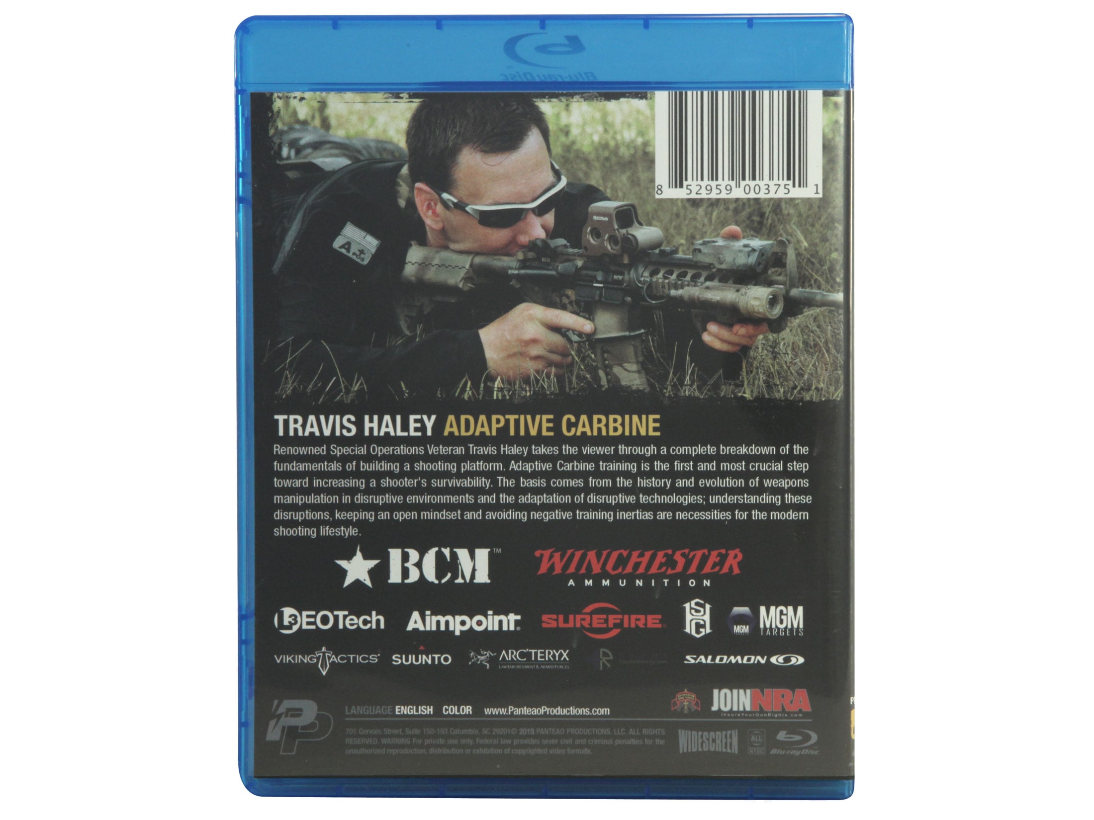 Panteao Make Ready Travis Haley: Adaptive Carbine Blu-ray