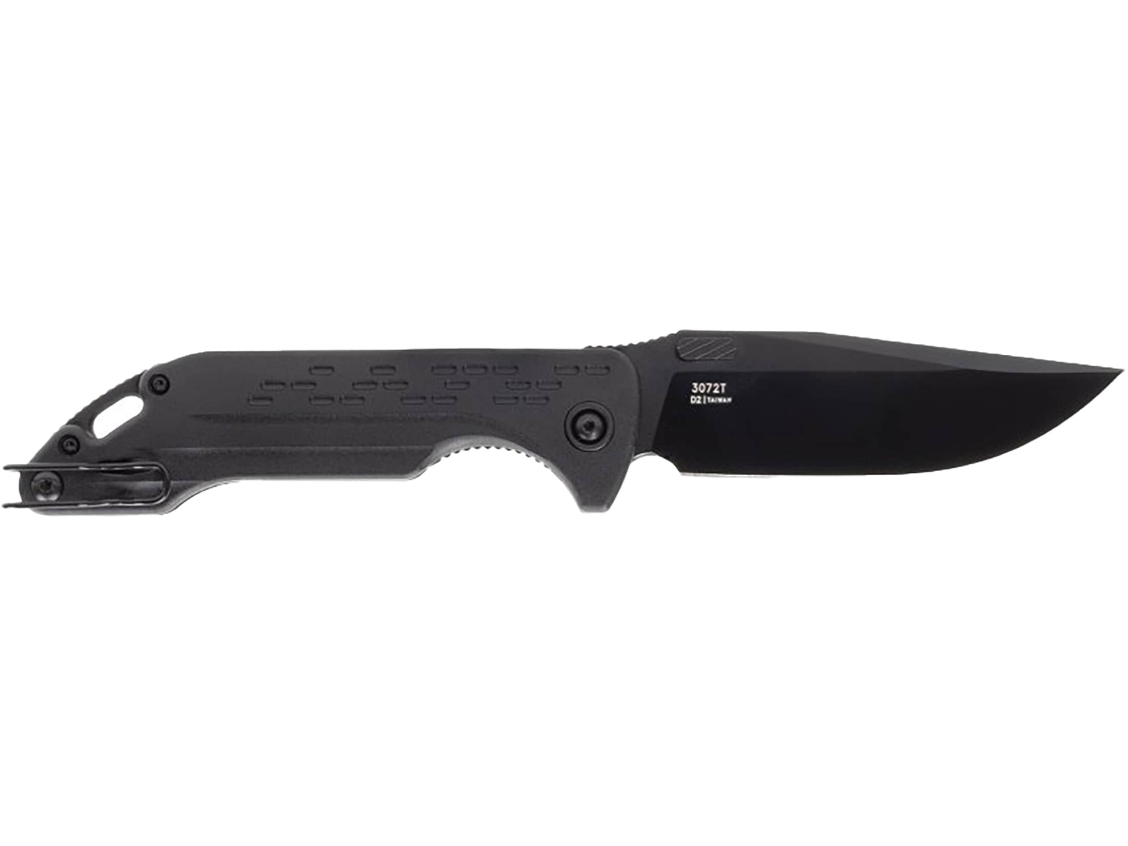 KA-BAR Warthog Pocket Knife 3.75 Clip Point D2 Black Blade Glass