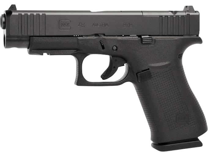 Glock 48 MOS Semi-Automatic Pistol 9mm Luger 4.17" Barrel 10-Round Black