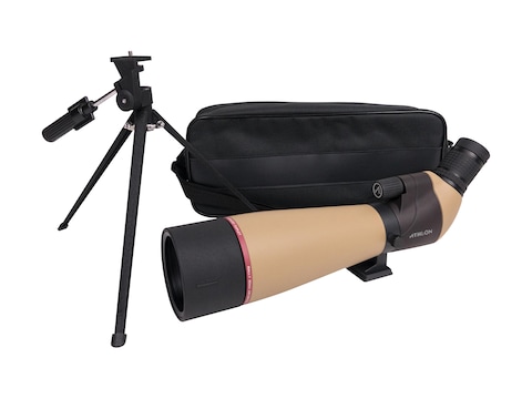 Athlon Optics Talos Spotting Scope 20-60x 80mm Angled Tan