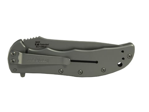 Kershaw Lithium Folding Knife Black GFN/Stainless Steel Handle