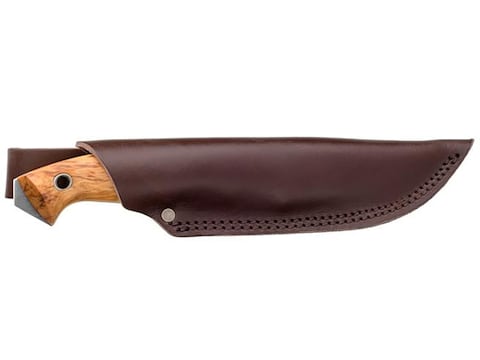 Helle Viking 4.33 in. Triple Laminated Stainless Steel Blade, Curly Birch  Handle