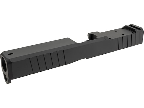 Swenson Slide with Vortex Venom, Burris Fastfire 3 Red Dot Sight Cut for Glock 17 Gen 3 9mm Luger Stainless Steel Black