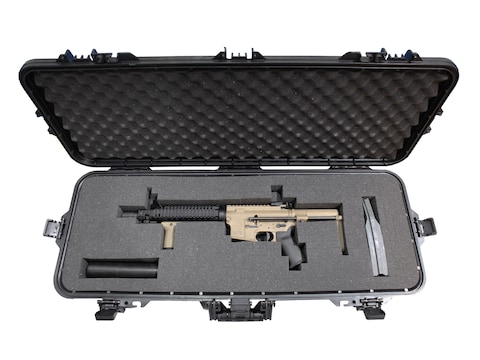 Plano AW All Weather Series 36 Tactical Rifle Case Polymer Black