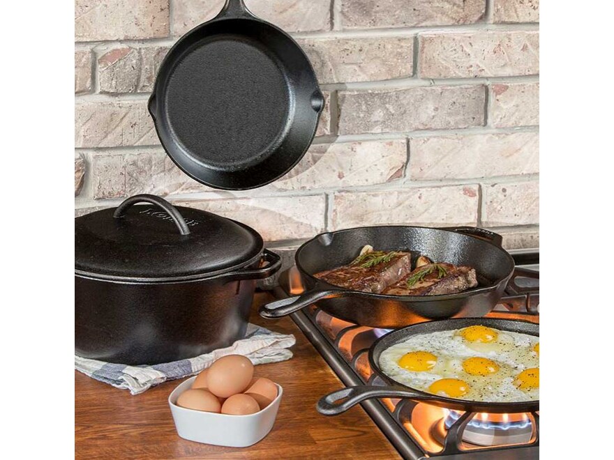 Lodge 5-Piece Cast Iron Set - L5HS3