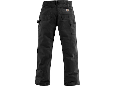 Carhartt Pants Mens 38 x 30 Khaki Denim Relaxed Fit Work Utility 6 Pockets