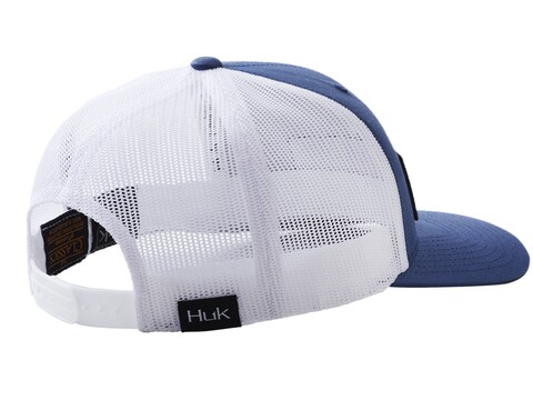 Huk Men's Anti-glare Snapback Trucker Mesh Fishing Hat - Sargasso