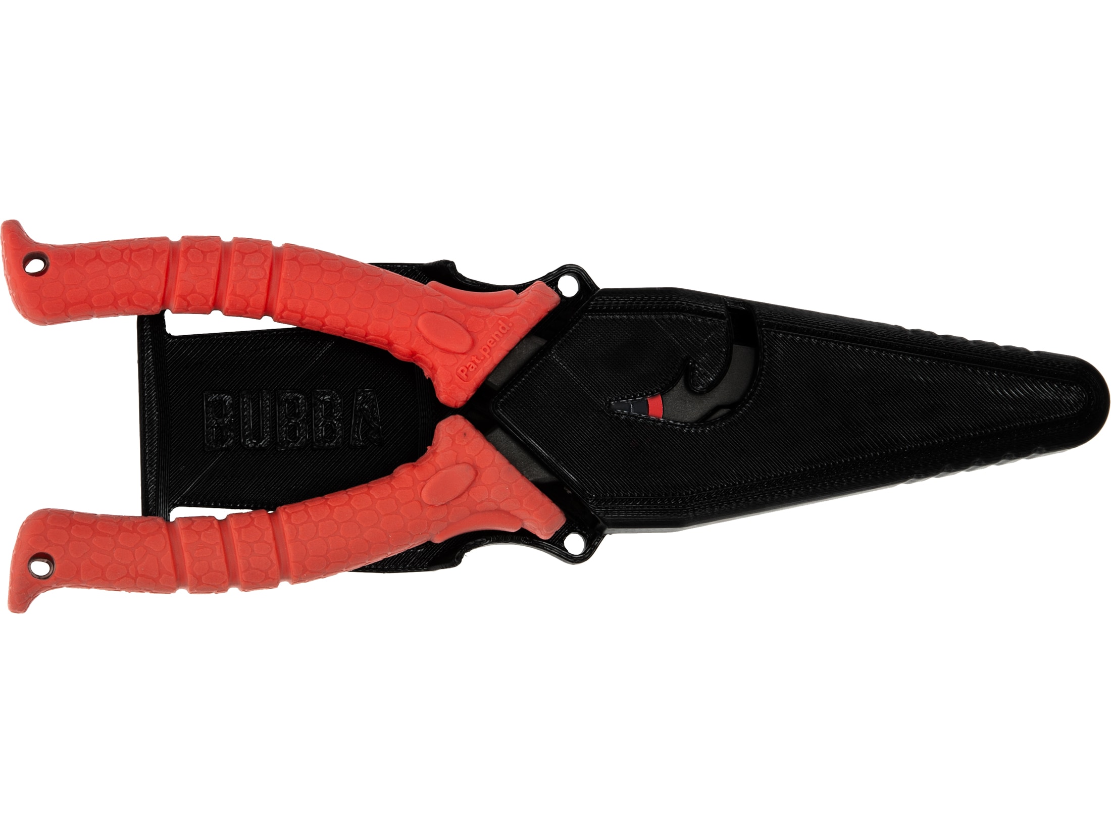 Bubba Pliers 6.5 SS Polymer Handle Red