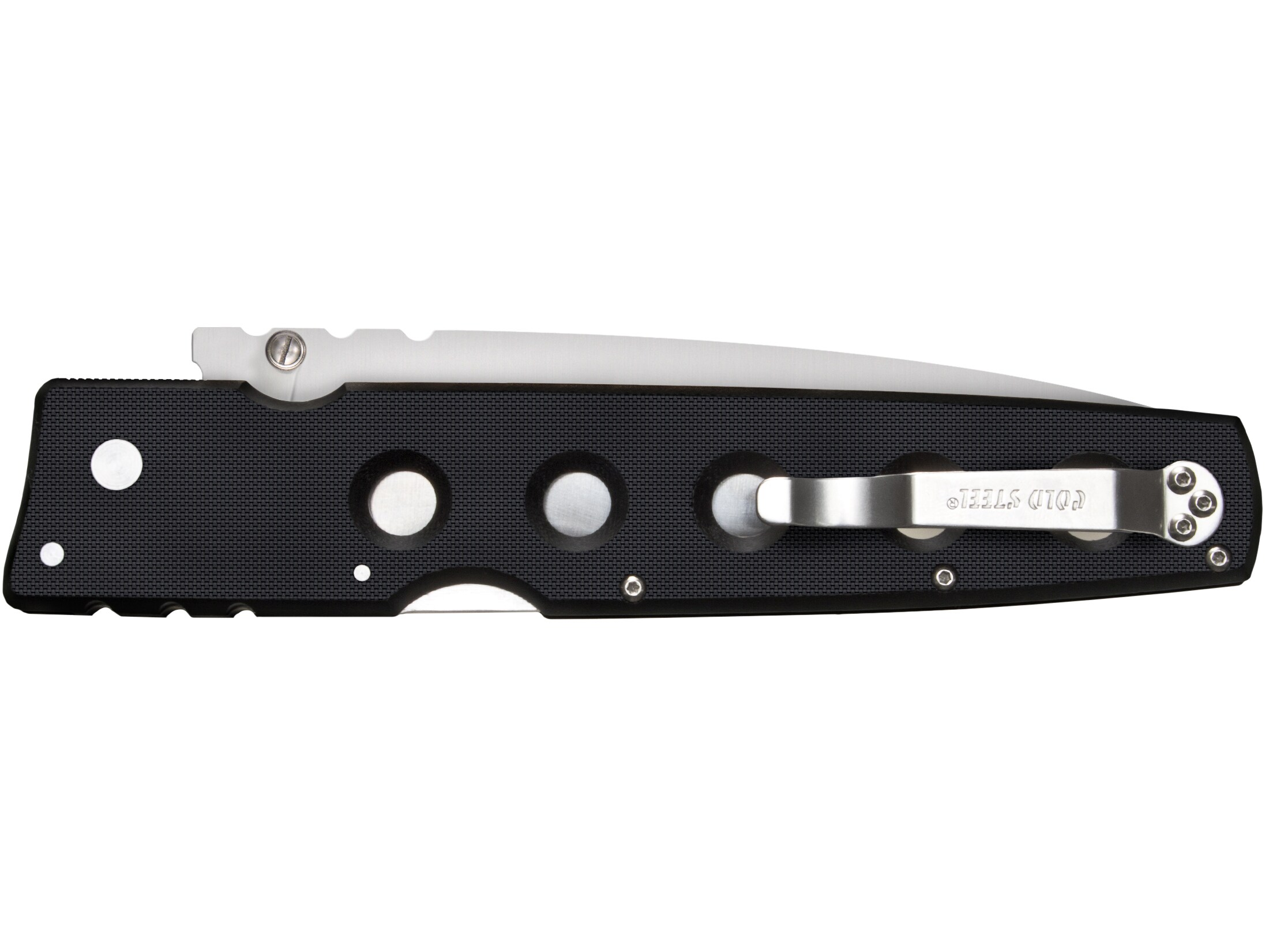 HOLD OUT 6 BLADE FULL SERRATED EDGE BLK S35VN