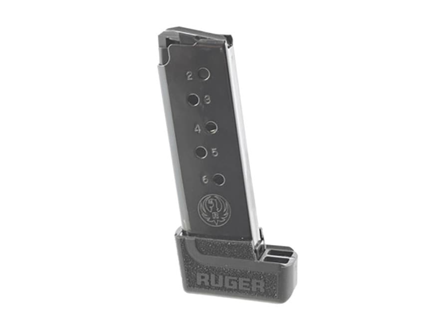 Details about   Ruger Blued Finish Finger Rest Fits Ruger LCP Magazine 380ACP 7Rd 