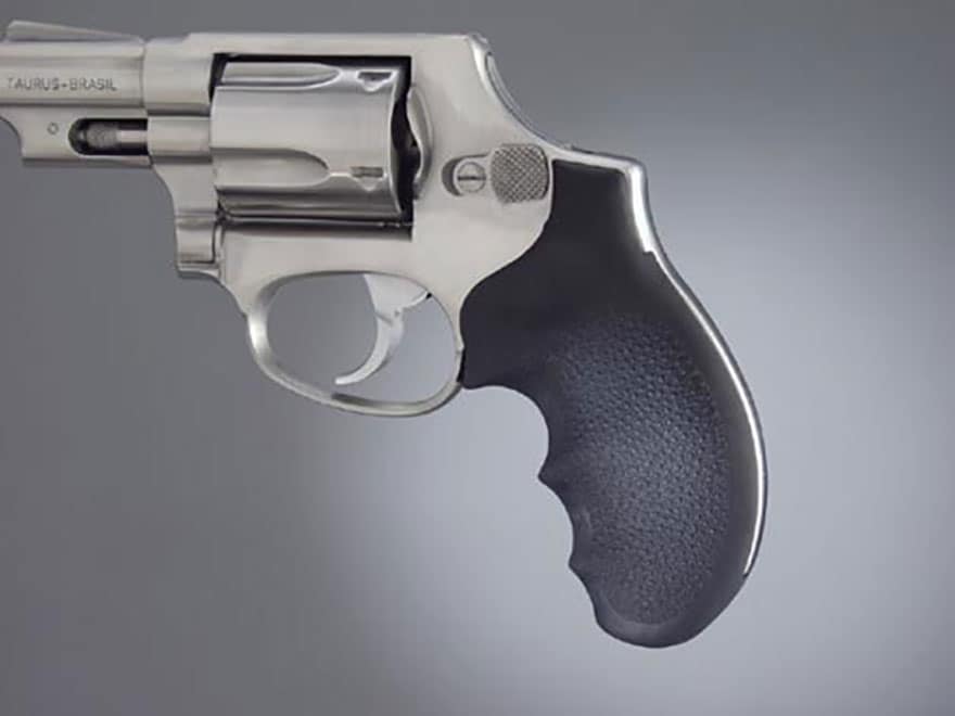 # 66000 Hogue Taurus Soft Rubber Grip for Medium Frame Revolver BLACK NEW 