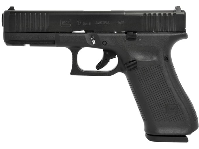 Glock 17 Gen5 M.O.S. Semi-Automatic Pistol 9mm Luger 4.49" Barrel 17-Round Black