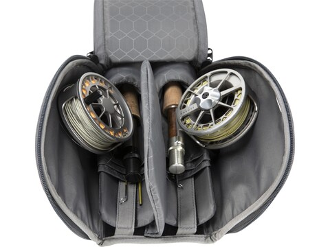 Simms GTS Double Fly Rod Reel Case 9' 4 Piece Carbon