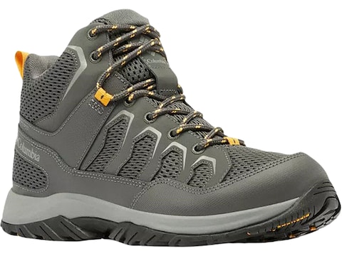 Columbia Granite Trail Mid Hiking Boots Synthetic Mud/Black Men's 14 D