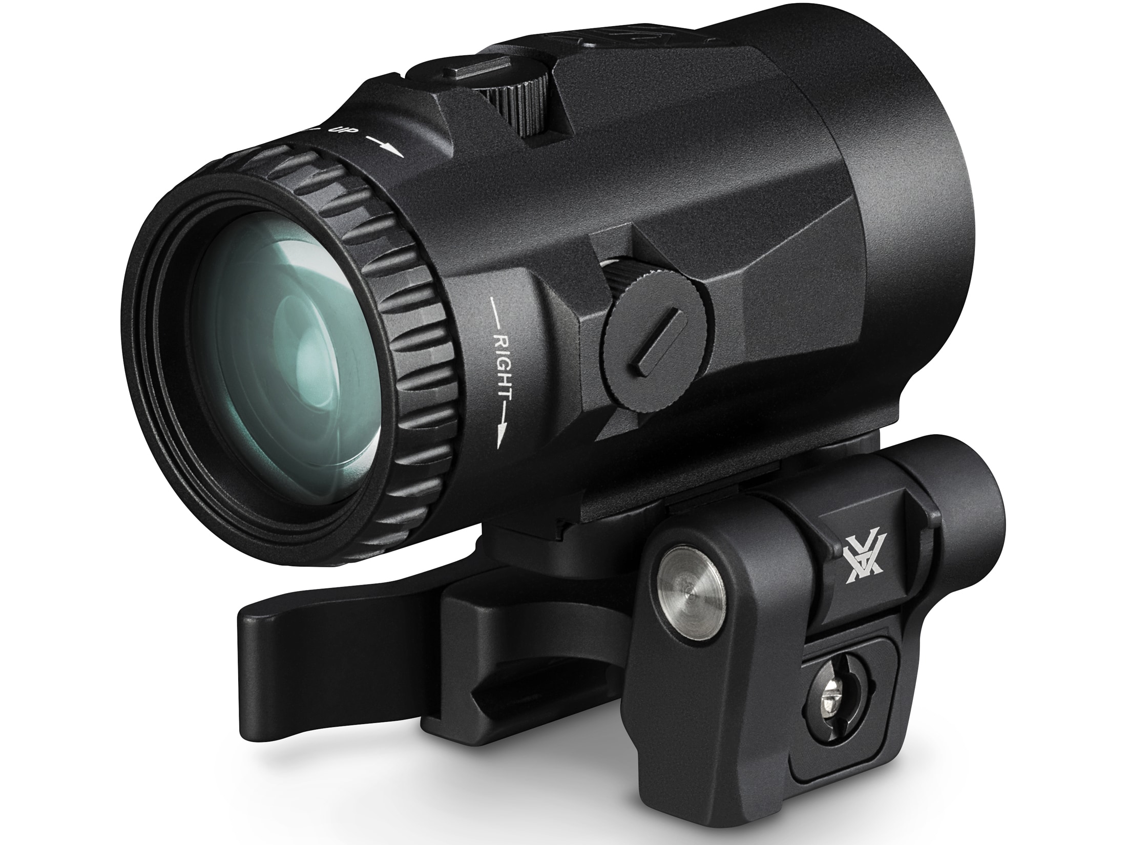 Vortex Optics Micro 3x Magnifier Flip Mount Matte Black