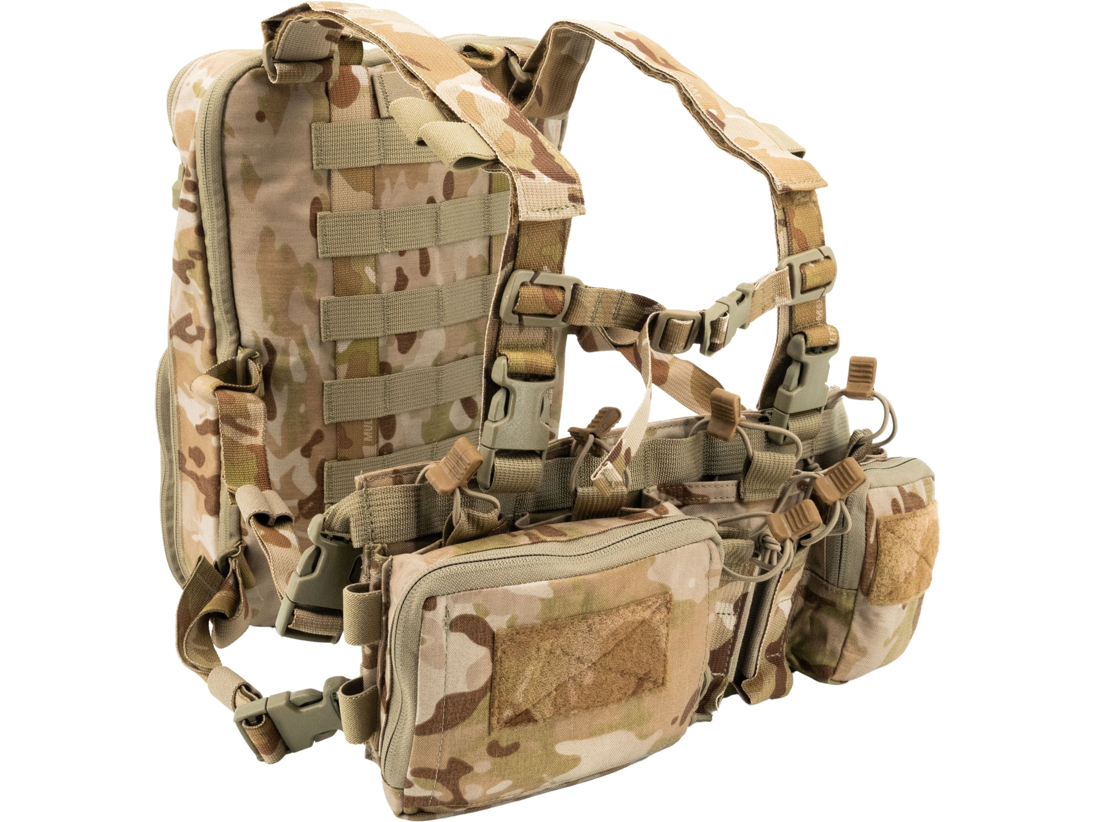 Backpack with chest rig hot sale