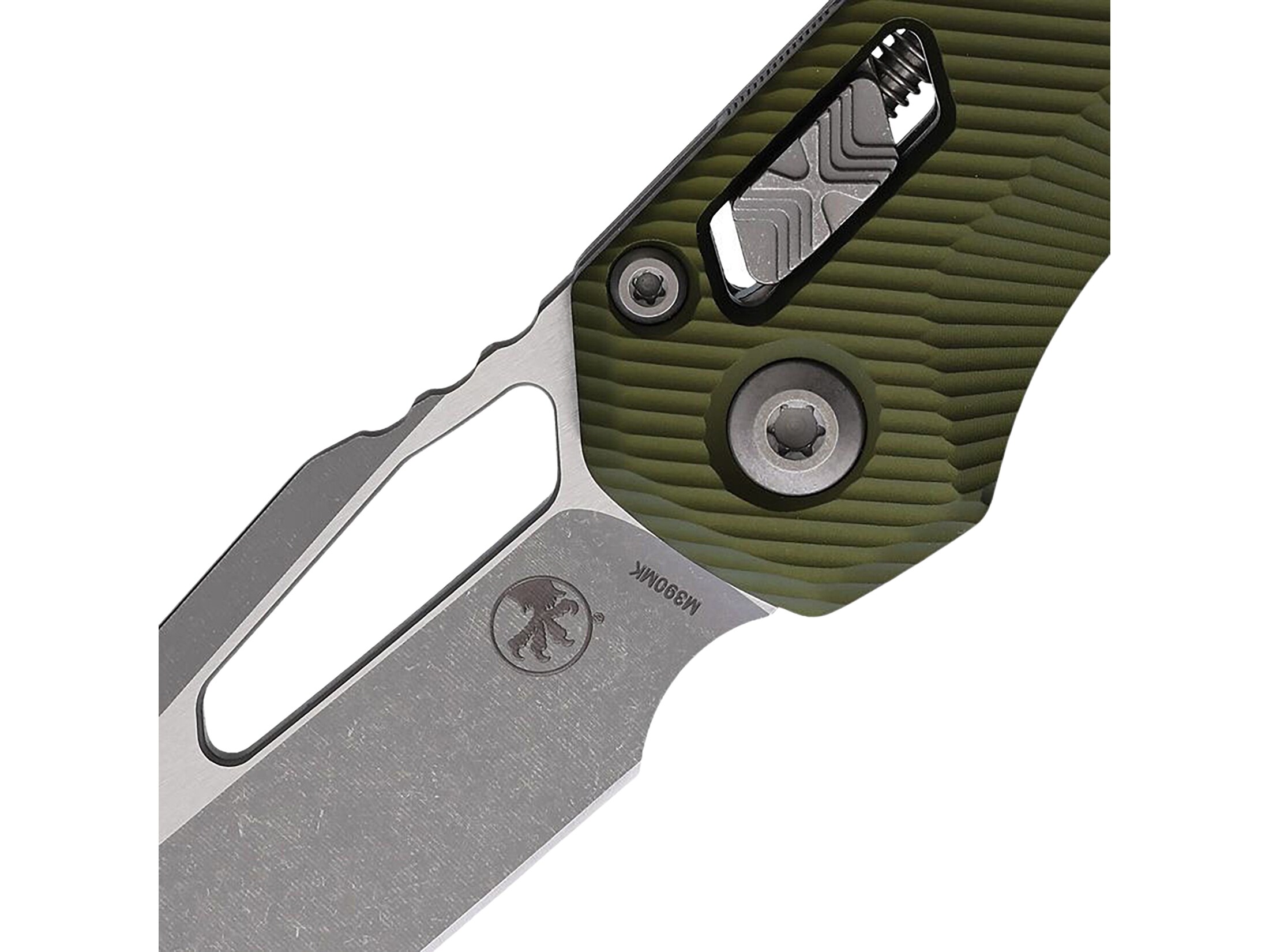 Microtech MSI Pocket Knife 3.88 Fully Serrated Sheepsfoot Bohler