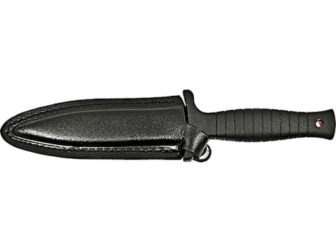 Smith & Wesson HRT Fixed Blade Boot Knife 4 Single Edge Dagger, TPE Rubber  Handle, Injected Nylon Sheath - KnifeCenter - 1182572