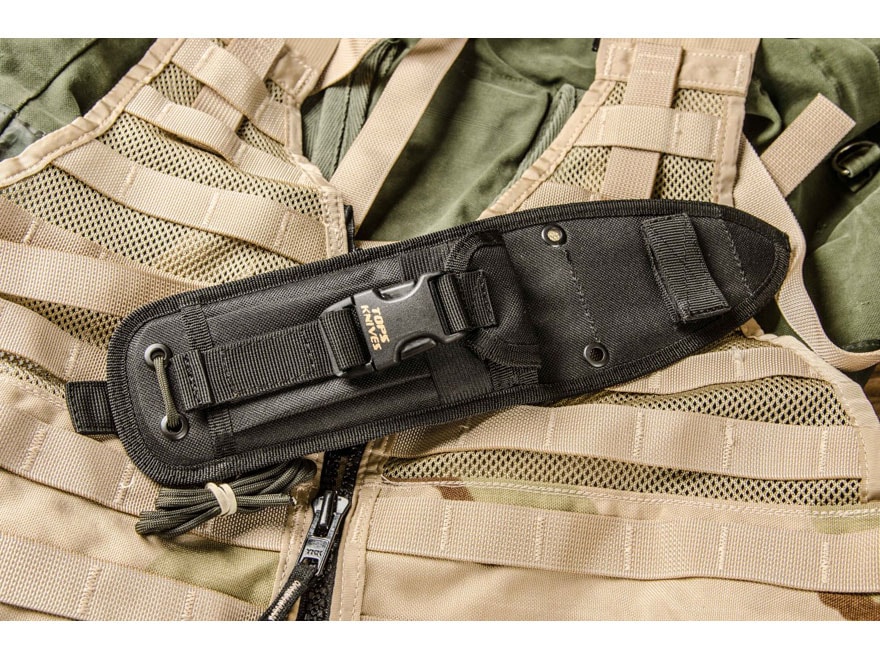 TOPS Tom Brown Tracker Nylon Sheath Black TOPS Tom Brown Tracker Nylon Sheath Black