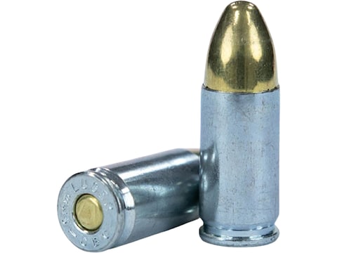 Magtech Steel Case 9mm Luger Ammo 115 Grain Full Metal Jacket Box of 50