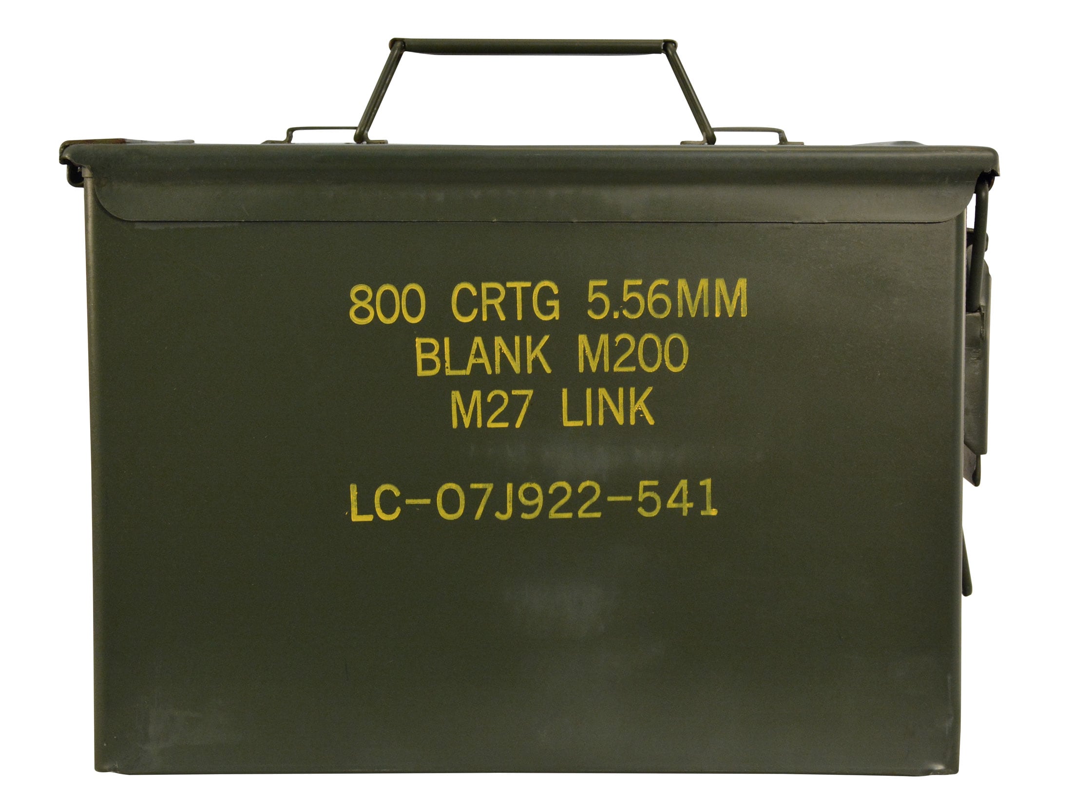 GRADE 1 FAT 50 CAL PA108 SAW BOX EMPTY AMMUNITION AMMO CAN. RARE