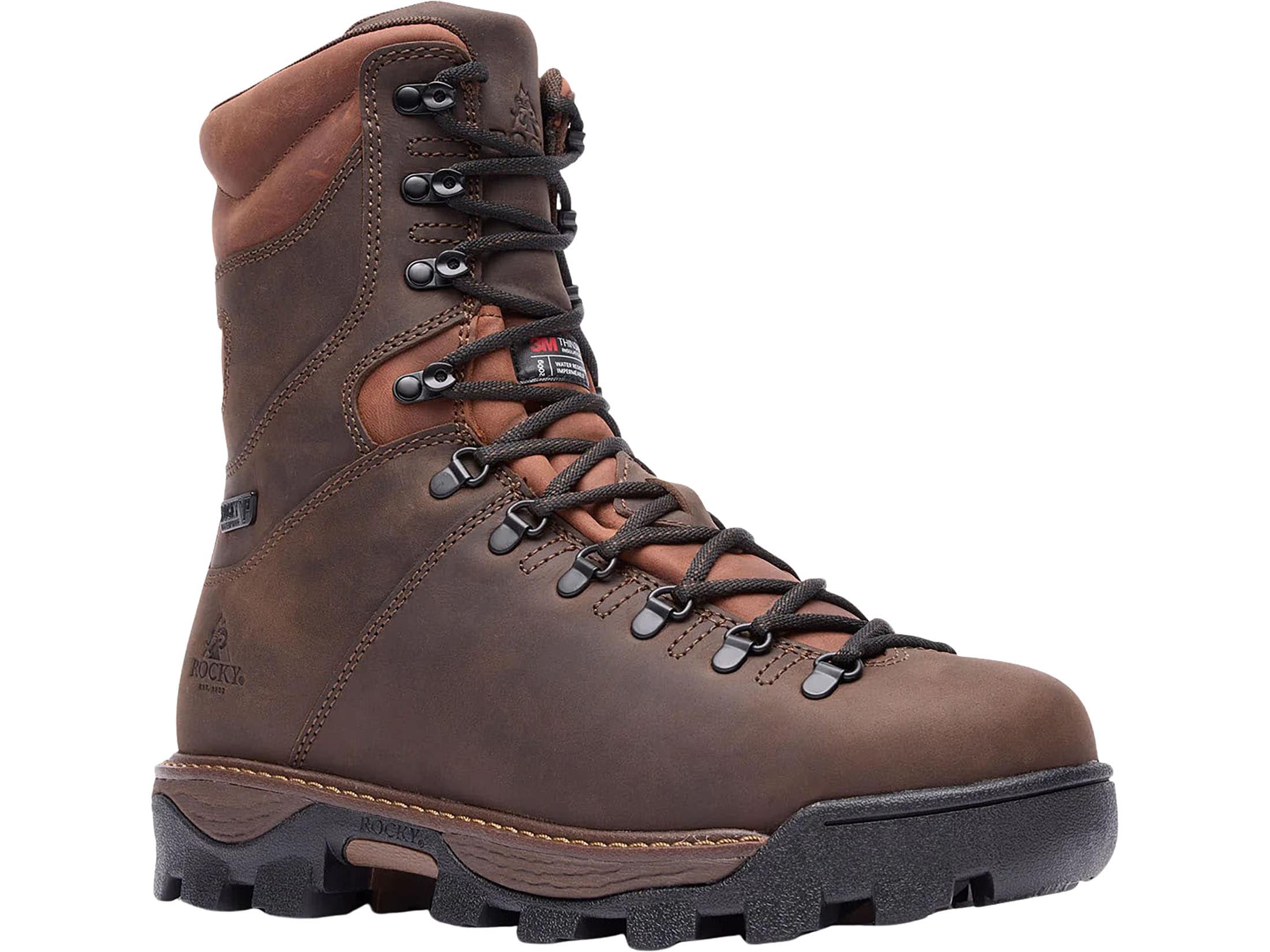 Rocky 2757 BearClaw Men\'s 9W Boots 400g Thinsulate‎ Waterproof Leather Hunting Rocky Men main image 4