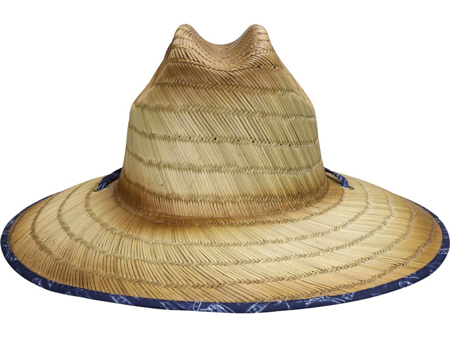 AFTCO Men's Gazebo Straw Hat Navy One 