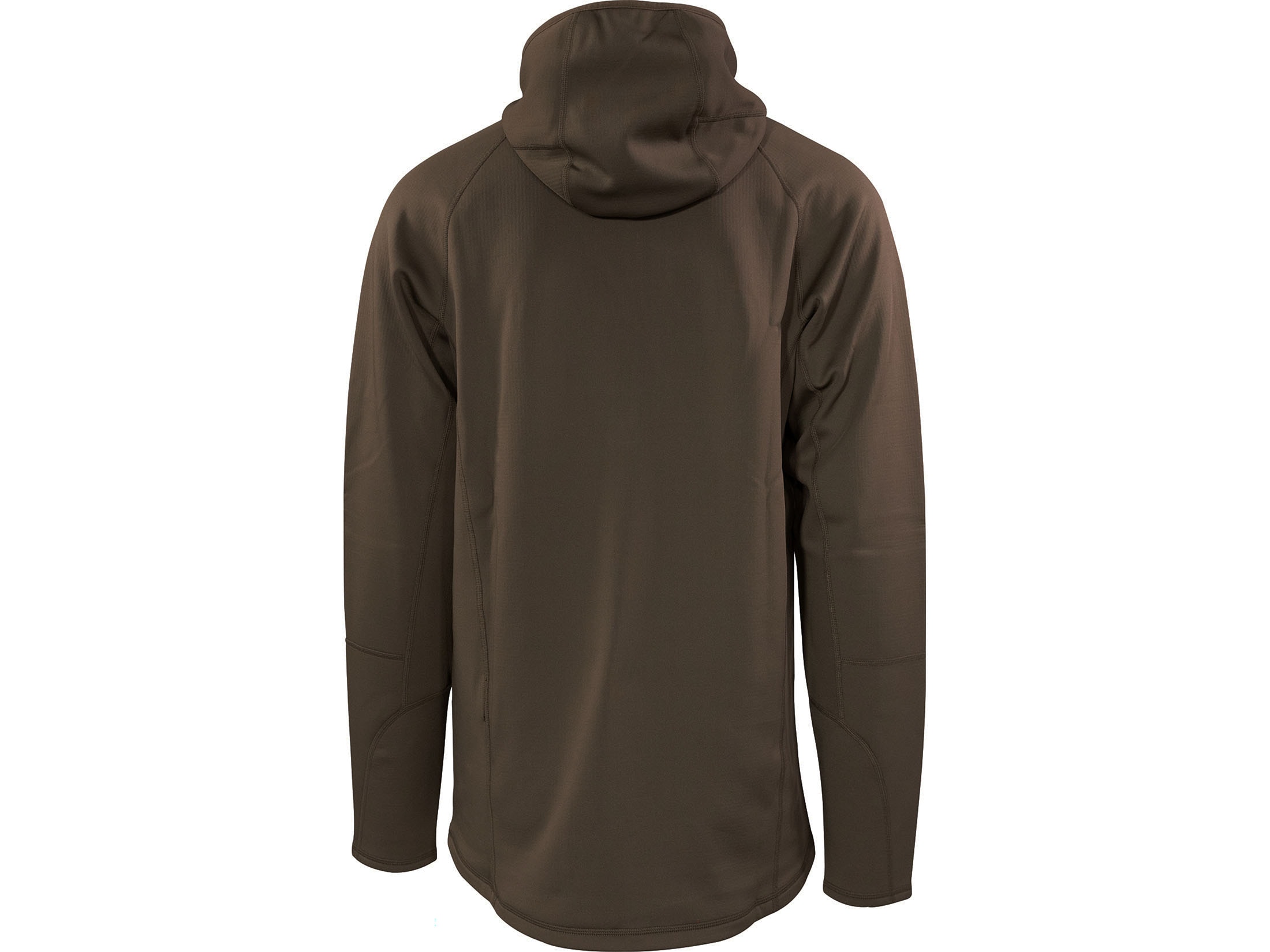 MidwayUSA Men's Grid Fleece Quarter Zip Hoodie Mossy Oak Original