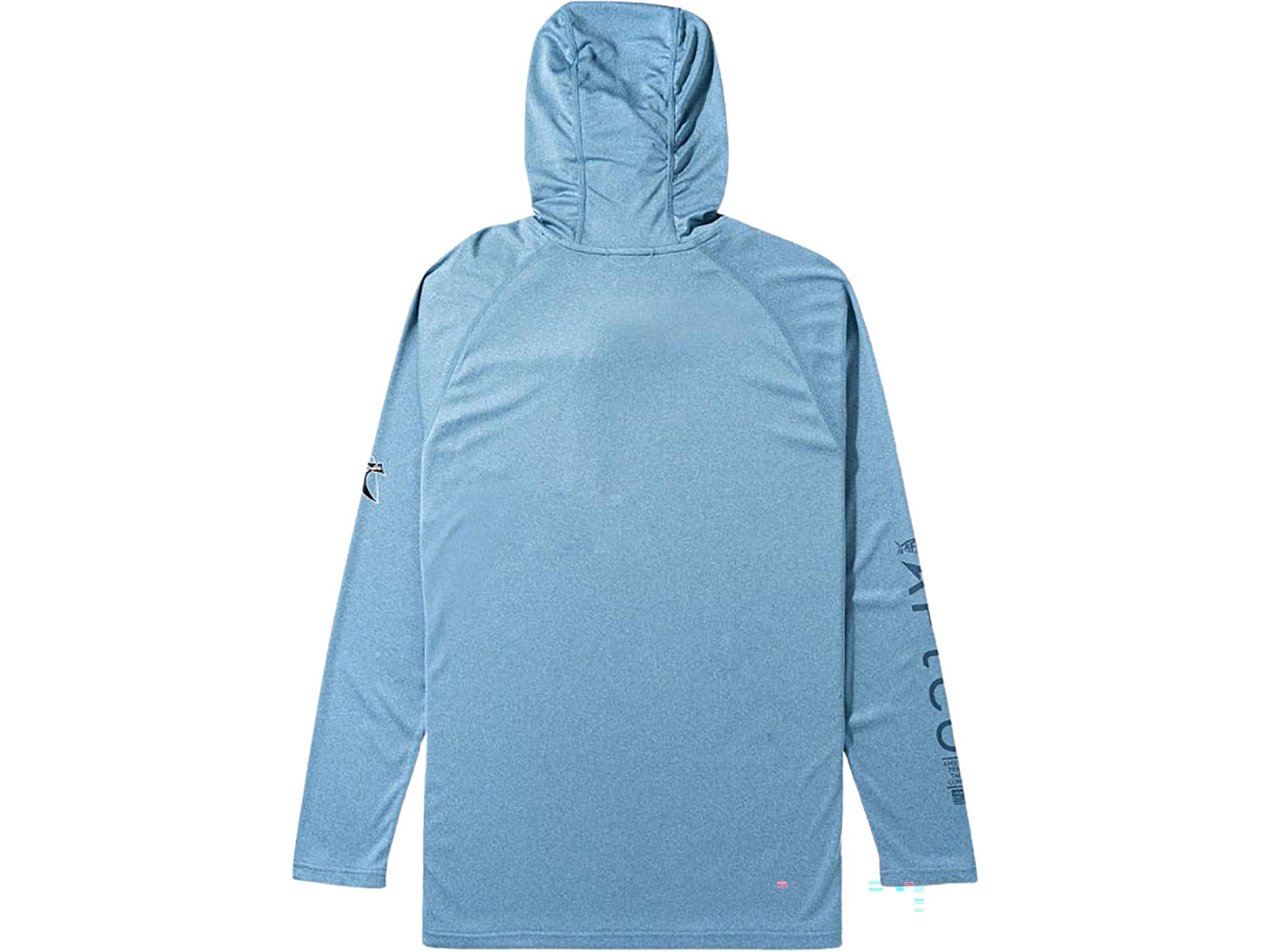 AFTCO Men's Jason Christie Hoodie Blue Shadow Heather 2XL