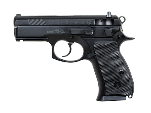 CZ-USA 75 P-01 Semi-Auto Pistol 9mm Luger 3.75 Barrel 14-Round Black
