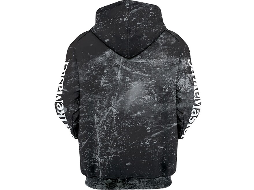 StrikeMaster Black Ice Fishing Hoodie Sweatshirt L Sms02-l for