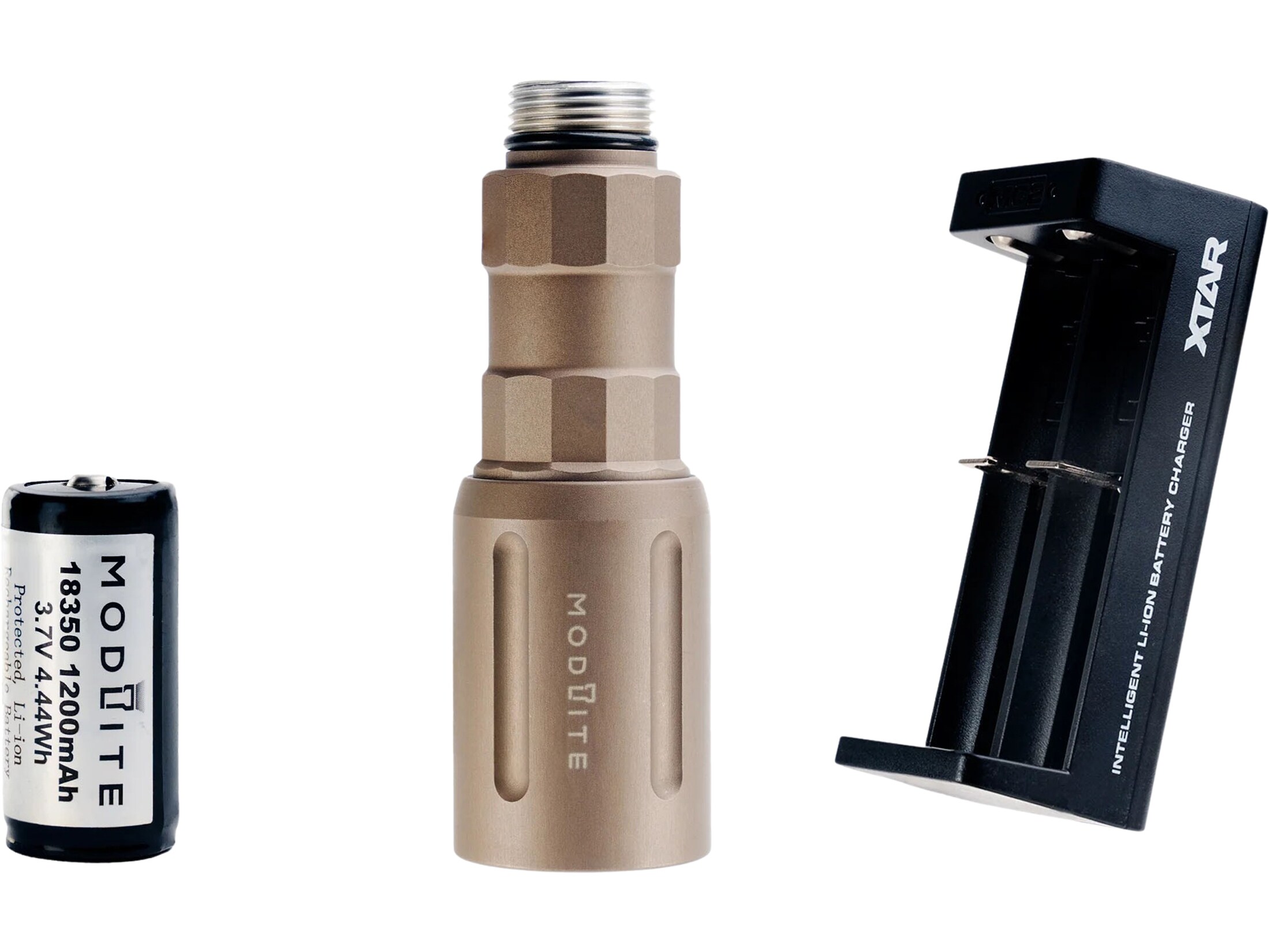 MODLITE PLHv2 18350 BK +オマケ Modlite PLHv2-18350 Weapon Light No Tailcap FDE