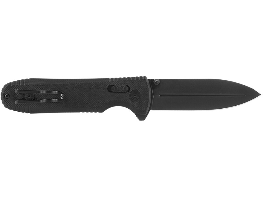 SOG Pentagon XR Folding Knife 3.6 Spear Point Carpenter CTS XHP Alloy