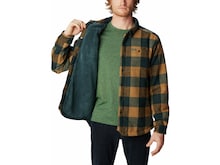 Columbia - Windward II Shirt Jacket - Dark Mountain Dimensional Buffalo Size XL - Men