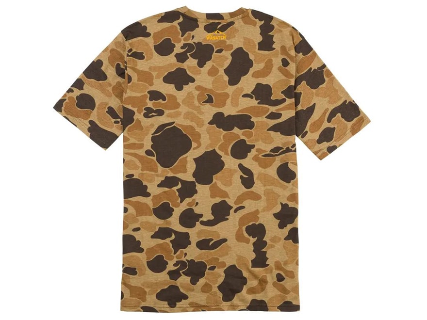 Mossy Oak Country DNA Men Short Sleeve Scent Control Hunting Camouflage Tee  Shirt 